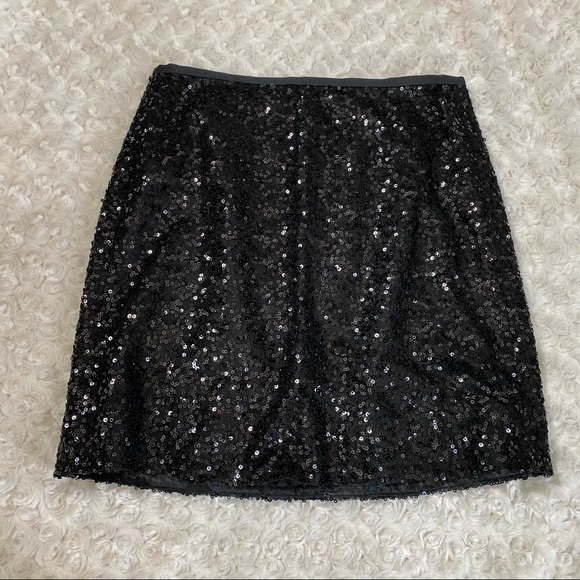 J. Crew Dresses & Skirts - NWT J. Crew Black Sequin Mini Skirt